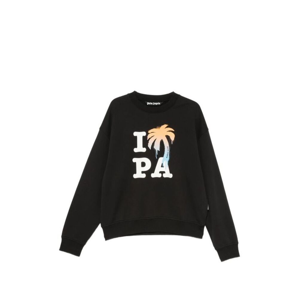Palm Angels Black Sweaters & Knitwear - Sweatshirts Men